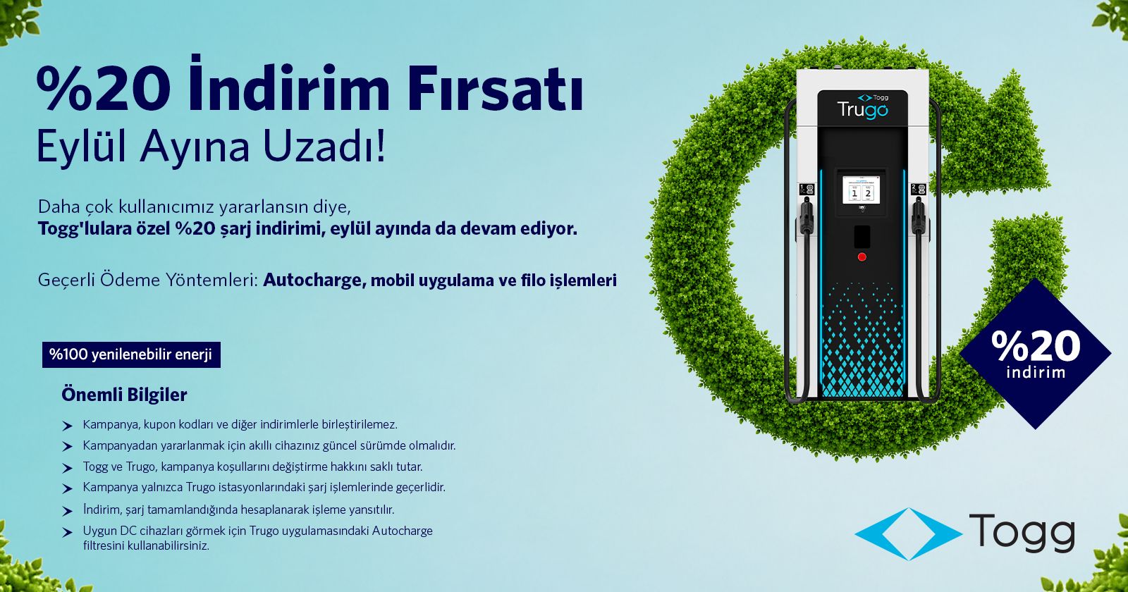 %20 İndirim Fırsatı Eylül Ayına Uzadı!